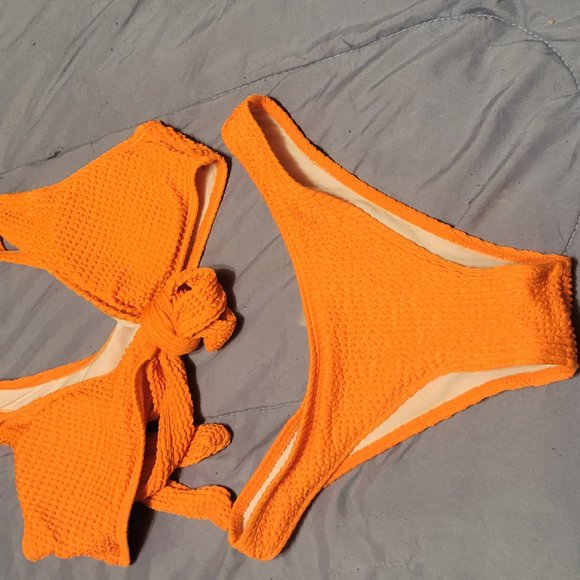 Shein orange bikini - Picture 4 of 6